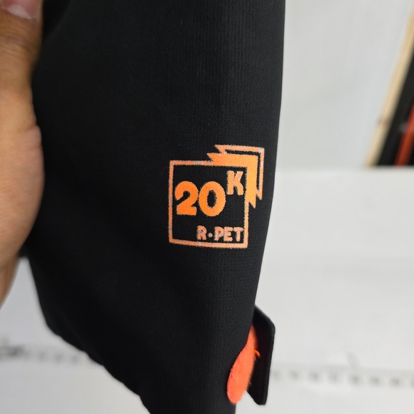 Picture Expedition Line Men's Ski Snowboard Jacket Black Orange Size S - Picture 4 of 9